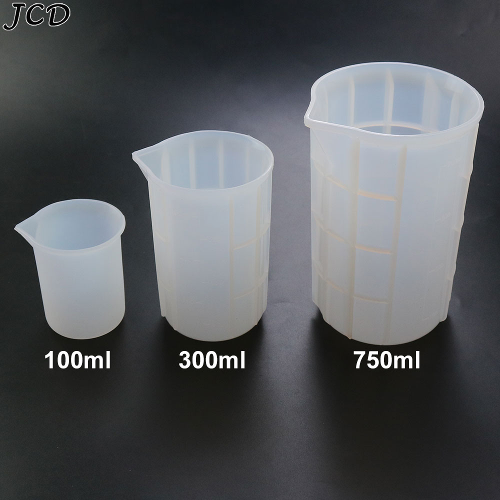 Candle Making Accessories - JCD 100ML/300ML/750ML Silicone Measuring Cup With