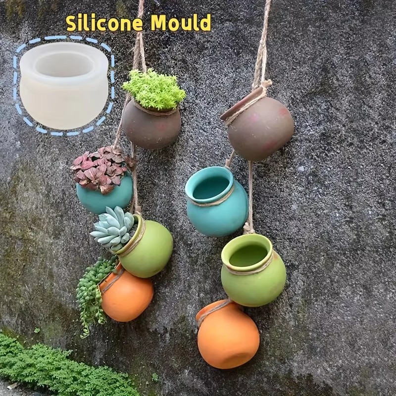 Candle Making Ideas - Silicone Flower Pot Molds, Resin Molds,