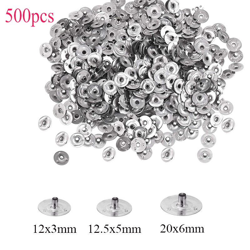 Candle Making Accessories - 500 Pieces Candle Wick Metal Sustainer