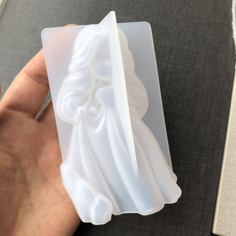 3D Cute Princess Silicone Cand - Candle Making Accessories 评论和价格