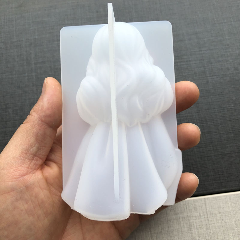 3D Cute Princess Silicone Cand - Candle Making Accessories 评论和价格