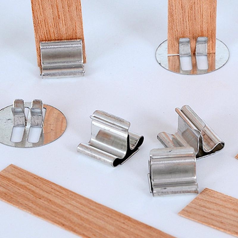 40Pcs Wooden Candle Wick Set w - Wood Wick Crackle 评论和价格