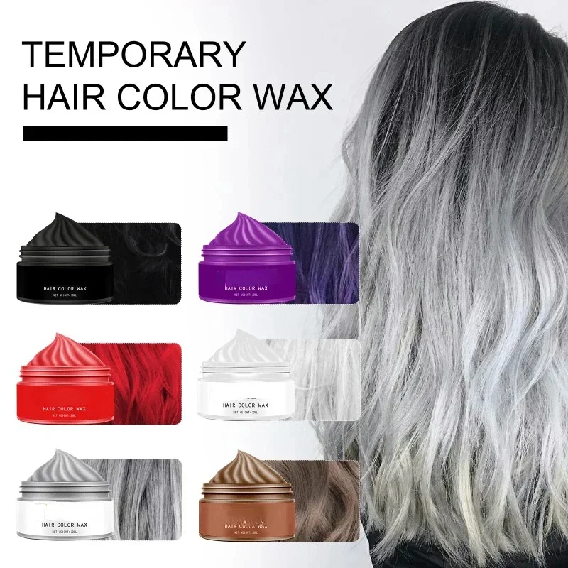 Temporary Dye Hair Wax Gray Ha - Candle Dye Chip 评论和价格
