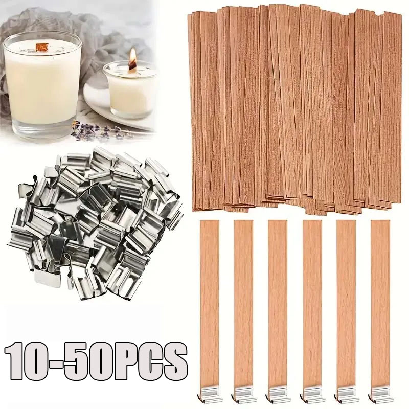 Wooden Candle Wicks with Susta - Wood Wick Crackle 评论和价格
