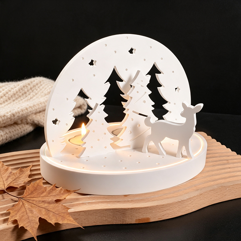 Christmas Elk Tealight Candle  - Candle Making Accessories 评论和价格