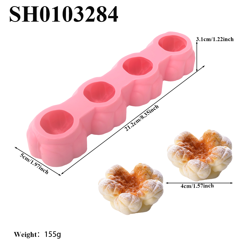 1 or 4-Cell Popcorn Design Foo - Candle Making Accessories 评论和价格