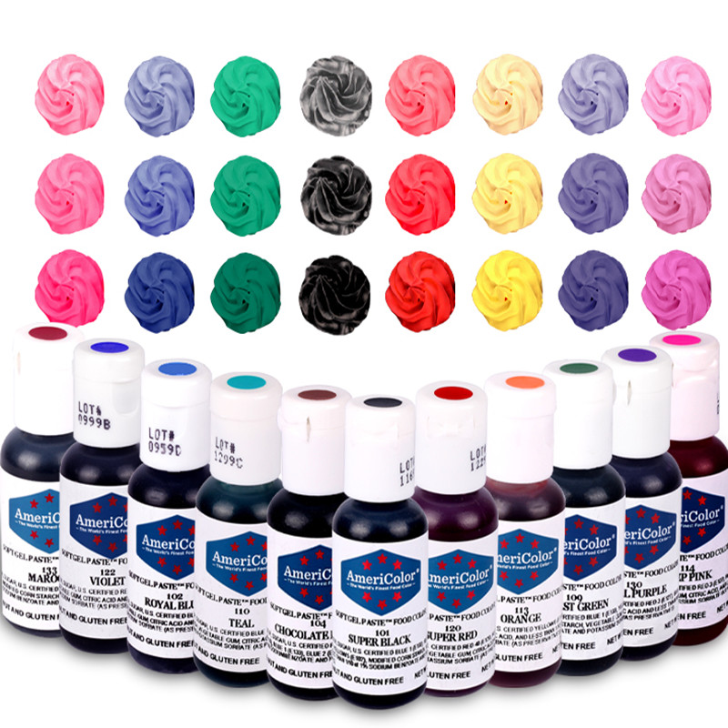 Americolor 22 colors Food Grad - Candle Dye Chip 评论和价格