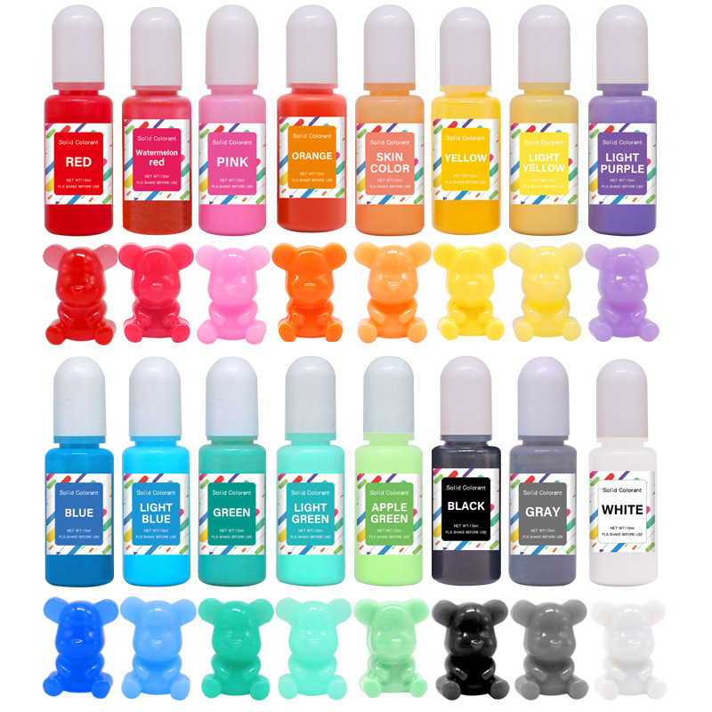 DIY Epoxy Resin Pigment Kit Ca - Candle Making Accessories 评论和价格