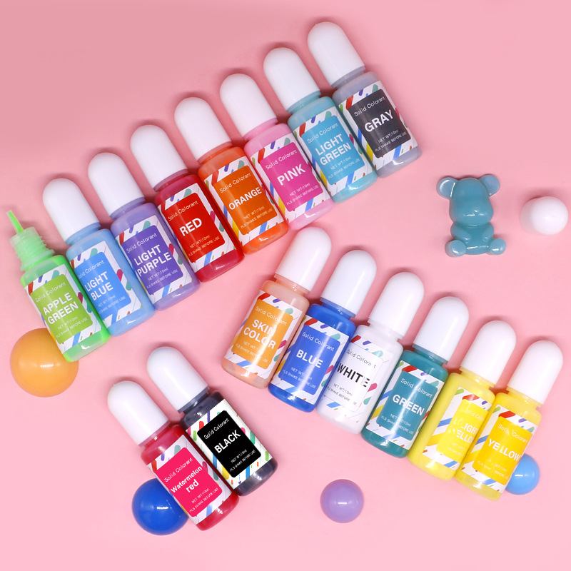 DIY Epoxy Resin Pigment Kit Ca - Candle Making Accessories 评论和价格