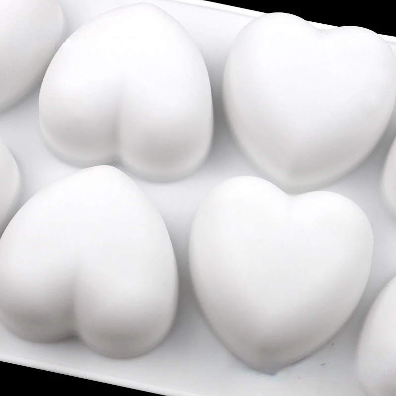 Love Heart Silicone Soap Mold  - Candle Making Accessories 评论和价格