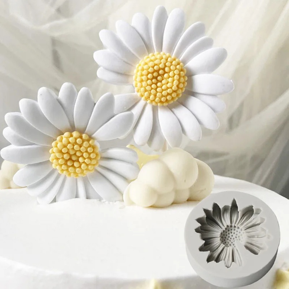 3D Daisy Flower Mold Sun Flowe - Candle Making Accessories 评论和价格