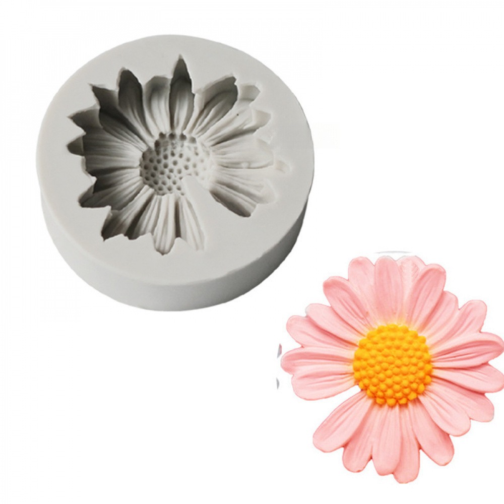 3D Daisy Flower Mold Sun Flowe - Candle Making Accessories 评论和价格