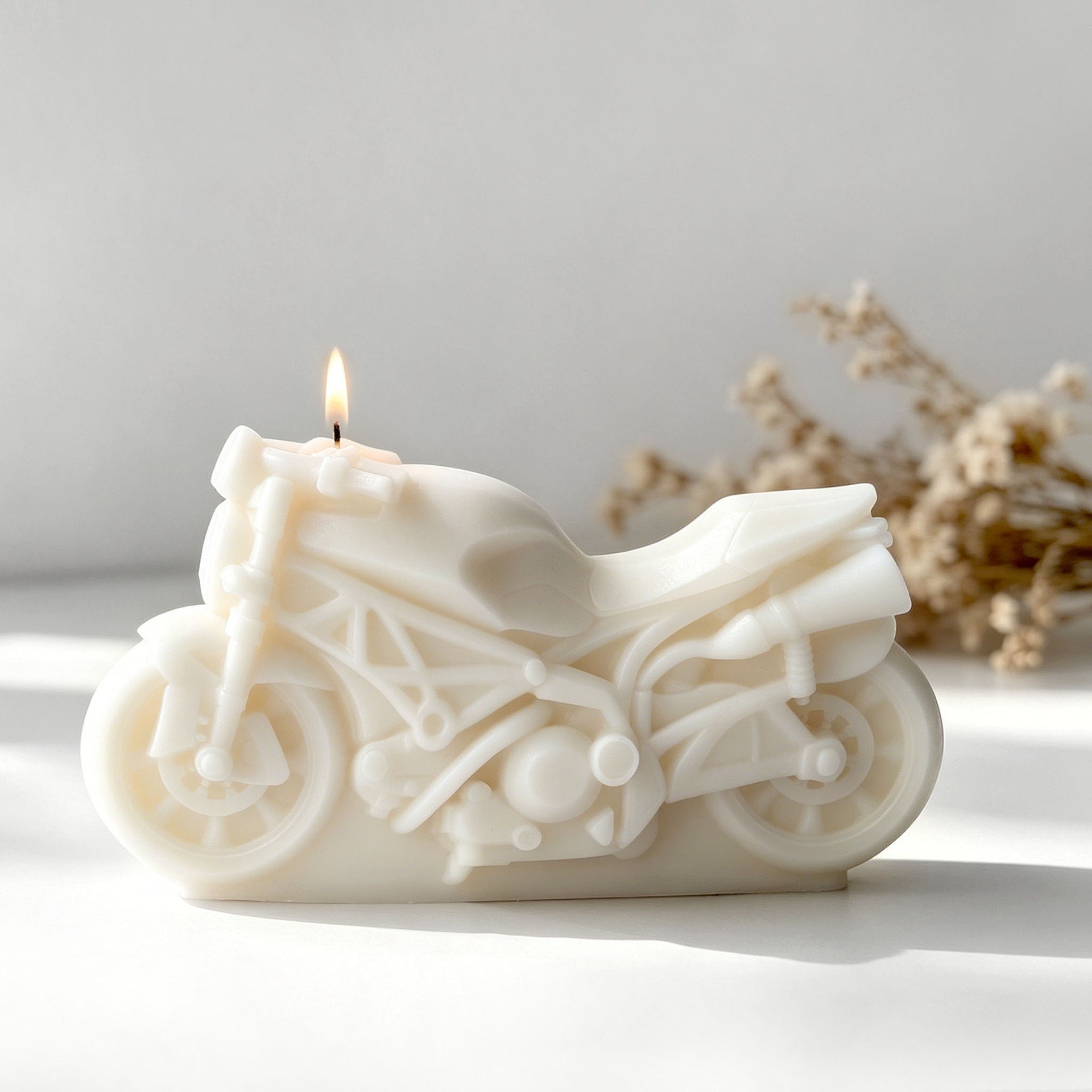 Motorcycle Design Candle Silic - Candle Making Activity 评论和价格