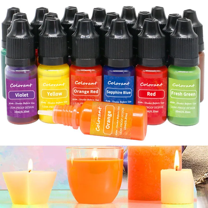20 Colors High Concentration H - Candle Dye Chip 评论和价格