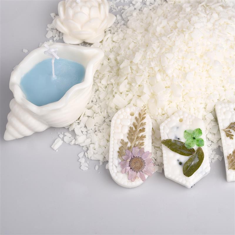 100/500g/1kg Pure Soy Wax Para - Candle Making Activity 评论和价格